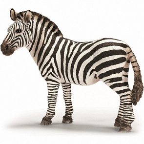 Фигурка - Зебра самка, размер 11 х 5 х 9 см. (Schleich, 14392k)